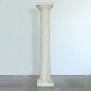 White Marble Roman Column